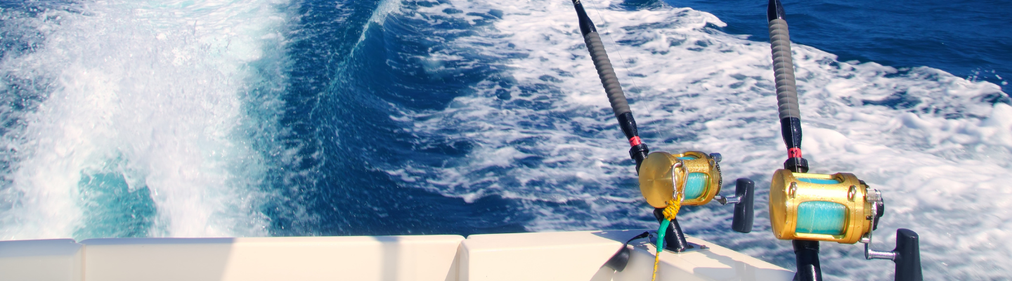 Fishing Rods on a Boat