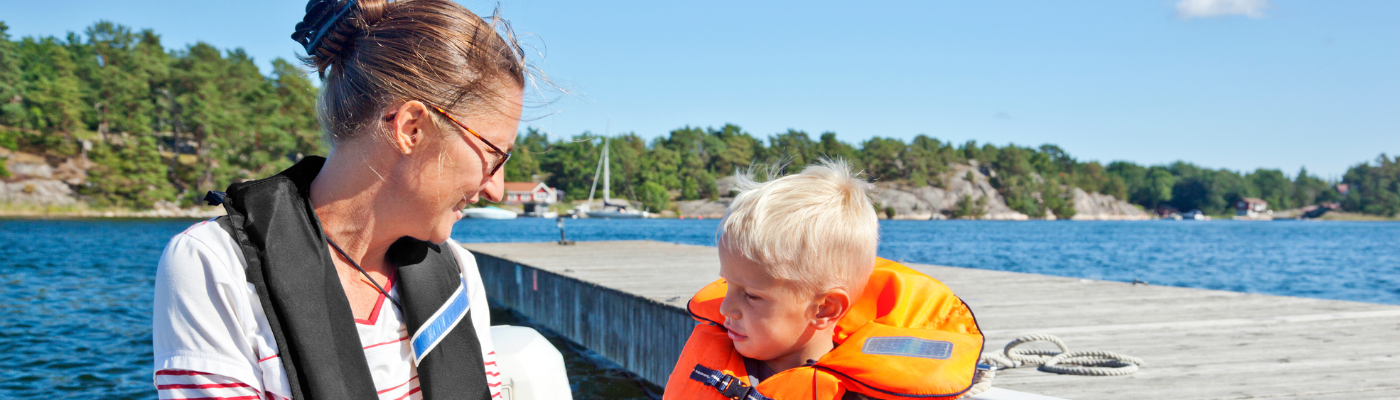 family boating