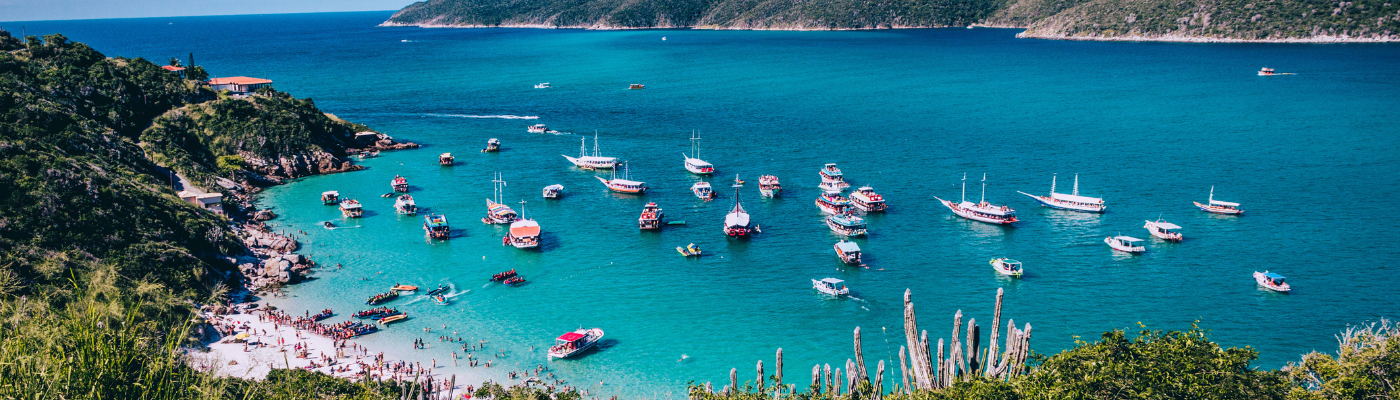 boats in a bay