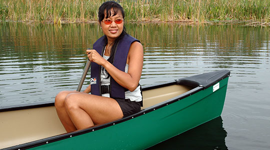 value paddling canoe
